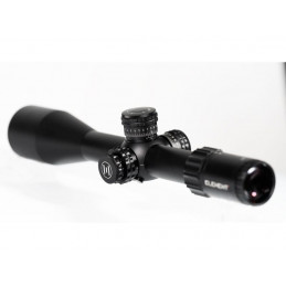 -Element Optics Titan 5-25x56 ffp APR-1c Mrad-La lunette de visée Element Optics Titan 5-25x56 FFP est conçue pour les tireurs exigeants. Avec un grossissement allant de 5 à 25 fois et une lentille frontale de 56 mm, elle offre une excellente luminosité et une image claire même dans des conditions de faible éclairage. Son système FFP (First Focal Plane) permet de garder la précision du reticle à toutes les intensités de zoom. Équipée du réticule APR-1c en Mrad, elle facilite les réglages précis pour la balistique. Robuste et étanche, cette lunette est idéale pour le tir longue distance, alliant performance, durabilité et précision. Parfaite pour les amateurs et professionnels cherchant une optique fiable et performante.