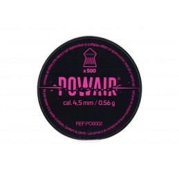 Boite de 500 plombs pointus Powair 4.5mm (0.56g) - Précision optimale pour le tir de loisir