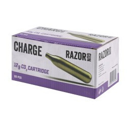 Cartouches CO2 Razor Gun 12g - Idéales pour carabines et pistolets à air comprimé