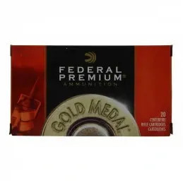 Munition Federal Premium 168 grains FMJ pour calibre 308, cartouche de haute précision pour tir sportif et chasse