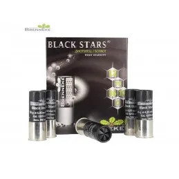 Brenneke - Black Stars SHOTSHELL 12/70 - N°4 boite de 10 cartouches