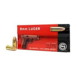 Munitions Geco 9x19 FMJ 124 gr