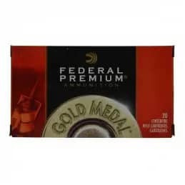 Munition Federal Premium 168 grains FMJ pour calibre 308, cartouche de haute précision pour tir sportif et chasse