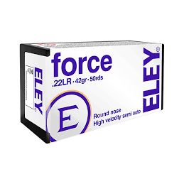 CARTOUCHES ELEY FORCE CAL. 22LR